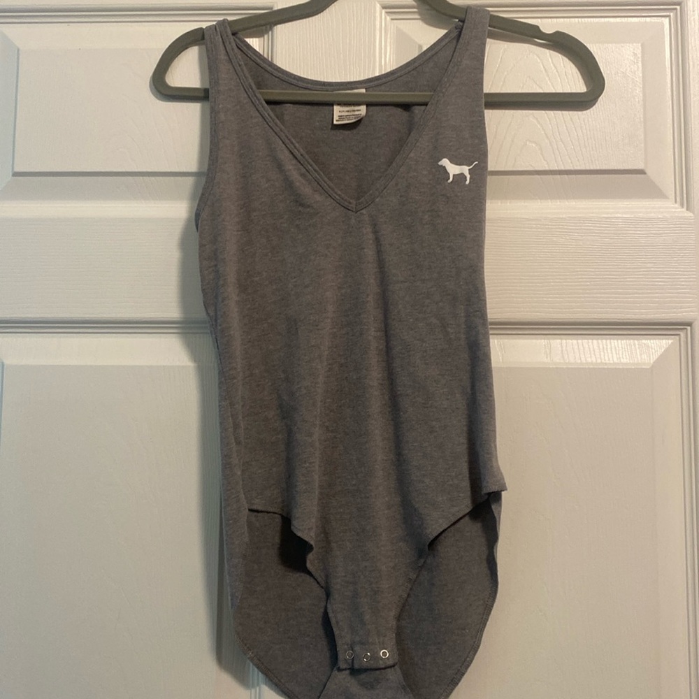 Gray Body suit
